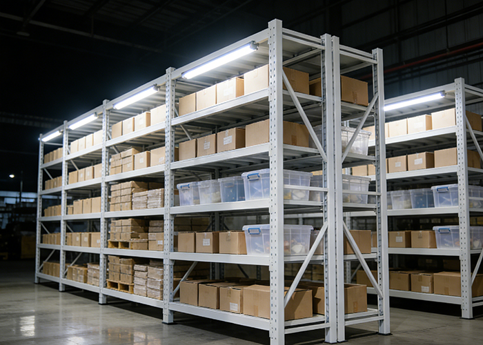 重型工厂仓库货架图片